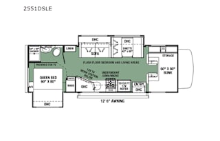2021 Forest River RV Forester LE 2551DSLE Ford