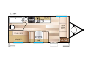 2017 Forest River Salem Cruise Lite 176BH