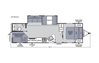 2019 Coachmen RV Apex Ultra-Lite 287BHSS