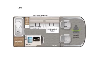 2022 CONVENIENT & EASY TO DRIVE RV!!  SCOPE 18M