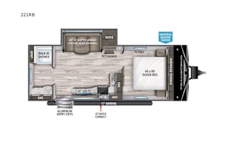 2022 Grand Design Transcend Xplor 221RB