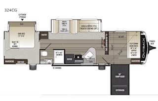 2020 Keystone RV Outback 324CG
