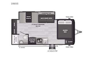 Couples Hideway! 2022 Keystone RV Hideout