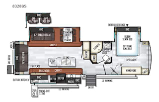 SIGNATURE w/ Electric Fireplace & Outdoor Kitchen