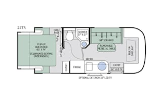 2018 Thor Motor Coach Compass 23TR