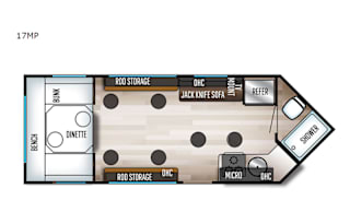 2020 Forest River RV Cherokee Grey Wolf 17MPH