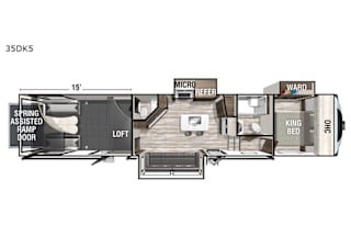 AGA 8 -	2020 Forest River RV XLR Nitro 35DK5
