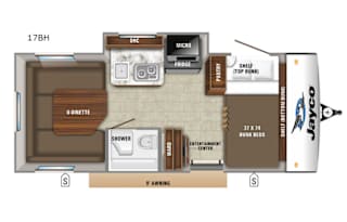 2019 Jayco Hummingbird 17BH
