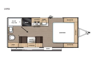 2020 Forest River RV Aurora 18RB