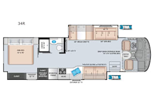 2021 Thor Motor Coach Windsport 34R