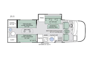 2018 Thor Motor Coach Axis 25.5