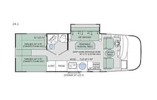 Compact, Luxurious, and Fully Stocked Motorhome!