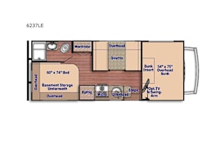 D12 - 2021 Gulf Stream RV Conquest Class C 6237LE
