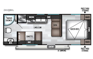 Forest River - Salem Cruise Lite 241QBXL