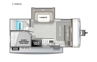 2021 Forest River RV EVO 178BHS *With Solar*