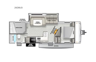 2023 Forest River RV Salem 26DBUD
