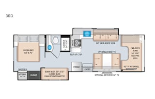 2020 Thor Motor Coach Four Winds 30D