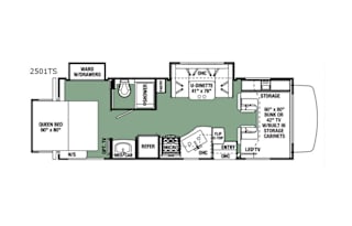 2017 Forest River RV Forester 2501TS Ford