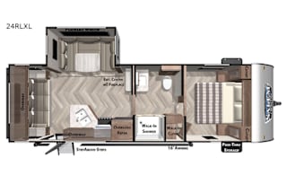 2021 Forest River RV Salem Cruise Lite 24RLXL