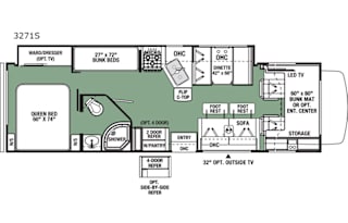 Traveleaze is a 2019 Forest River 31' smart RV