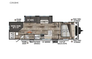 "Charles", the Travel Trailer fit for a King.