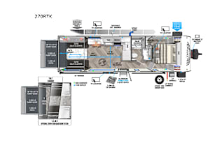 2022 Forest River RV Wildwood FSX 270RTK