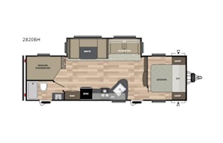 2017 Keystone RV Summerland 2820BH