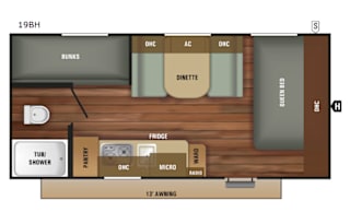 2018 Starcraft Autumn Ridge Outfitter 19BH
