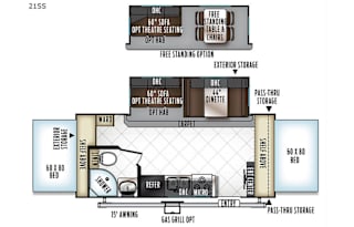 2018 Forest River RV Rockwood Roo 21SS