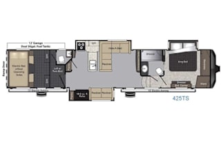 2016 Keystone RV Raptor 425TS