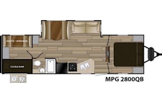 2016 Cruiser RV Mpg 2800qb