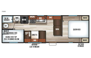 2017 Forest River RV Cherokee Grey Wolf