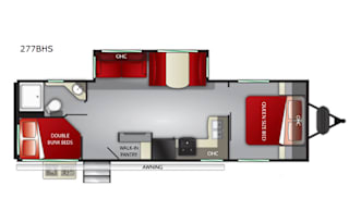 Beautiful 2020 Shadow Cruise travel trailer!