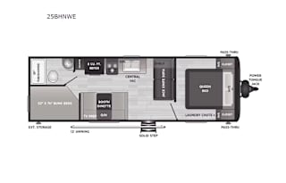 Keystone Hideout Bunkhouse Trailer