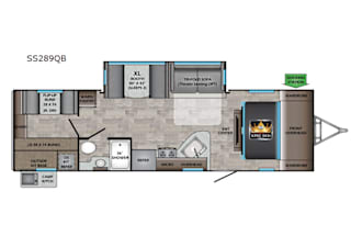 2020 Sunset Trails BUNK HOUSE with KING BED