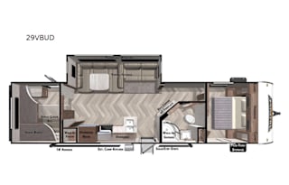 2021 Forest River RV Wildwood 29VBUD