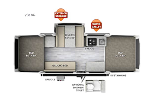 2023 Forest River RV Rockwood SOLAR Series 2318G