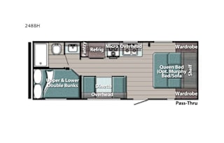 Hit the road with our RV rental! 2022 Gulf Stream