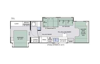 2017 Thor Motor Coach Chateau 31L