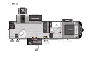 Spacious Keystone 5th Wheel