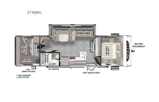 "Wildwood Retreat" a 2023 Wildwood X-Lite 273QBXL