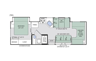2018 Thor Motor Coach Chateau 29G