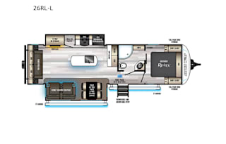 2022 Forest River RV Cherokee Alpha Wolf 26RL-L