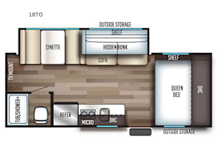 2019 Forest River RV Cherokee Wolf Pup 18TO