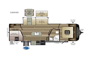 The Crow’s Nest, Family Friendly, Trailer Rental