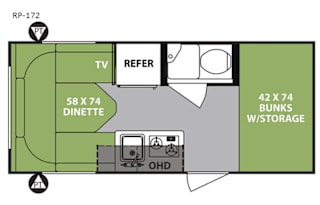 Family Friendly Travel trailer