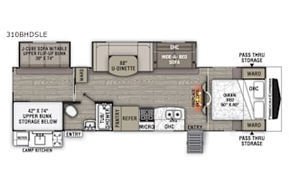 2020 Freedom Express 310BHDSLE Camper
