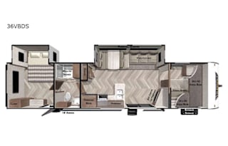 Forest River Wildwood 36VBDS