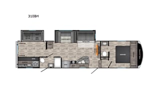2021 CrossRoads RV Volante 310BH