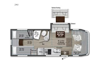 Goldilocks! Winnebago Navion Class C Lithium